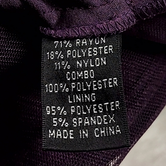 Adian Mattox Purple Cocktail Dress - Picture 6 of 15